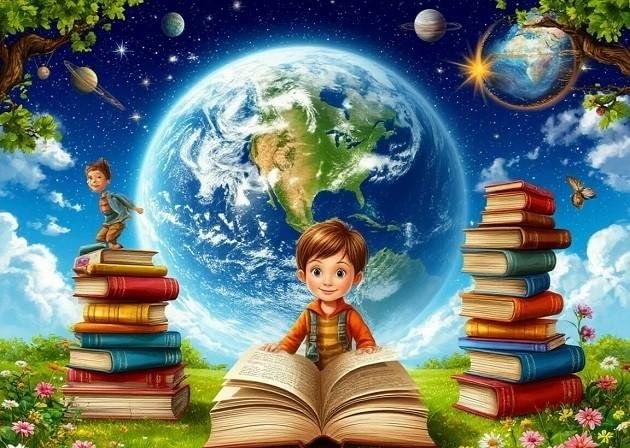 «Балачакның якты планетасы» китап күргәзмәсе