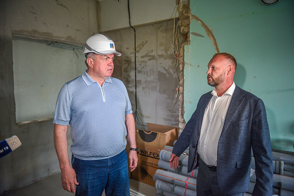 Йогышлы авырулар хастаханәсендә капиталь ремонт график буенча бара