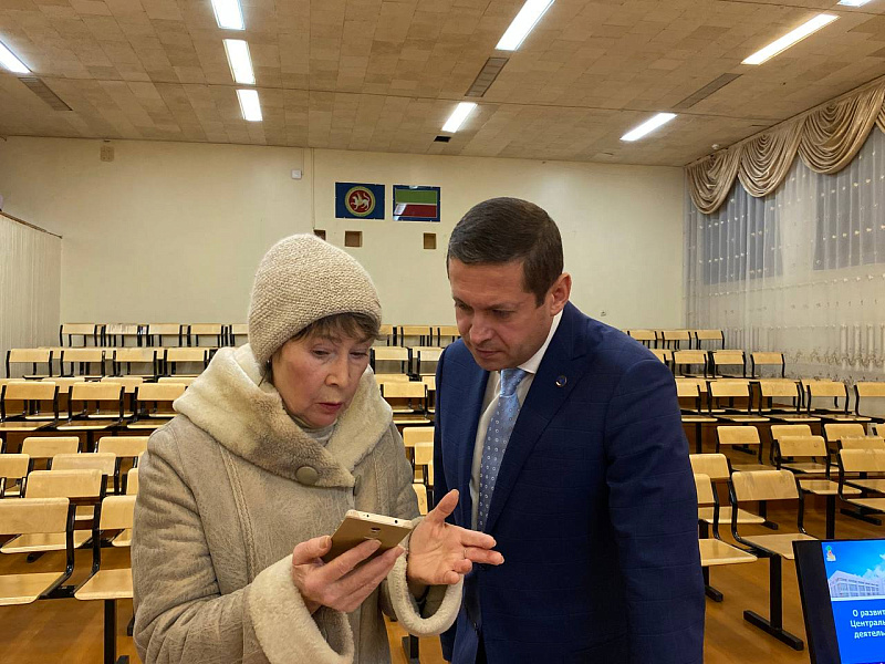 В Центральном районе продолжаются встречи с челнинцами
