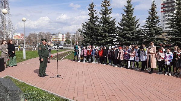 В Комсомольском районе отметили 36-ю годовщину аварии на Чернобыльской АЭС