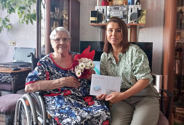Ветерана из Челнов поздравили с 95-летним юбилеем