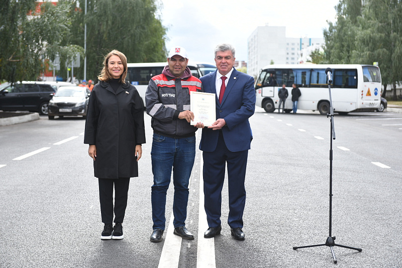 Отремонтированный участок улицы Шамиля Усманова в Челнах открыт