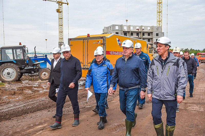 В Набережных Челнах введено свыше 220 тысяч квадратных метров жилья