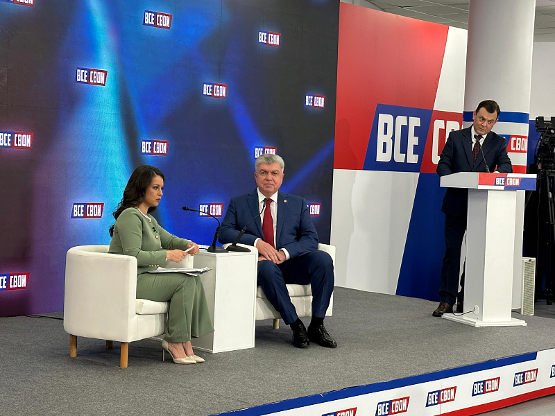 Наиль Магдеев выступил в патриотическом телемарафоне «ВСЕ СВОИ»