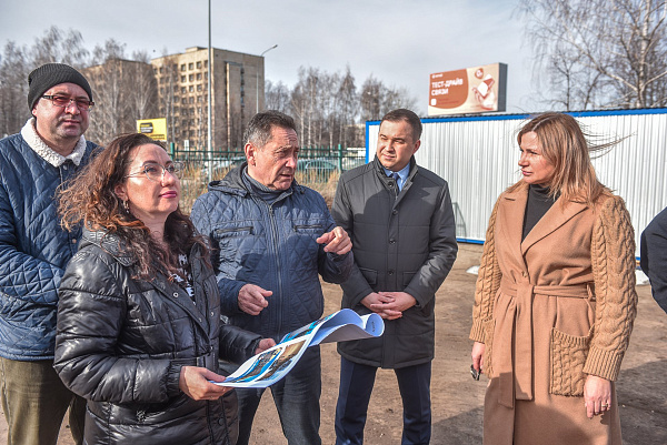 Шәһәр Советы депутатлары лицейда ремонт барышын тикшерде