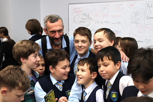 Профессор Алексей Савватеев Яр Чаллы дәүләт педагогия университетында лекция укыды