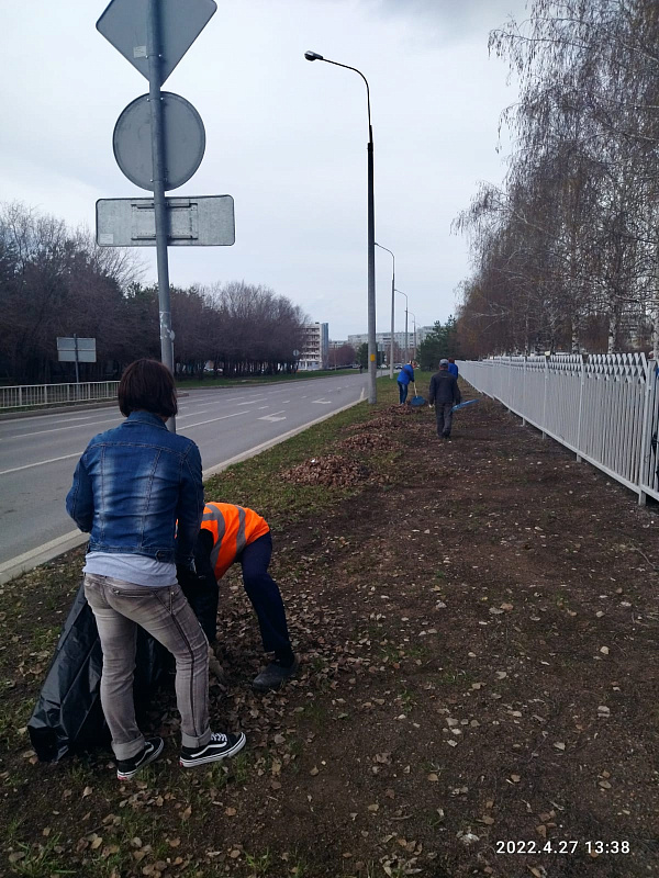 Челнинцы принимают активное участие в благоустройстве территорий города