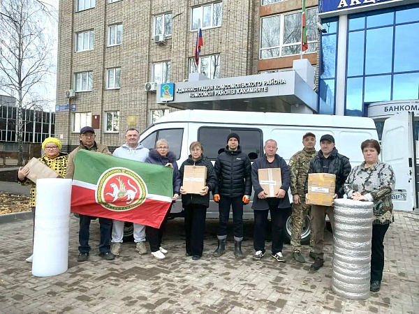 Очередная партия гуманитарного груза отправилась в зону СВО