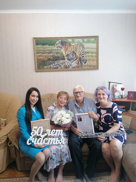 Челнинцы встретили 50-летний юбилей свадьбы