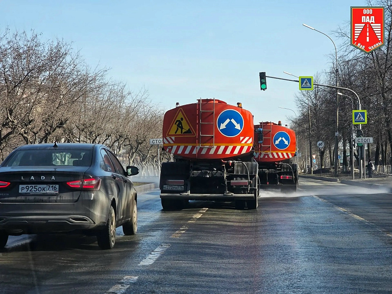 Яр Чаллыда юлларны җыештыру сезоны башланды
