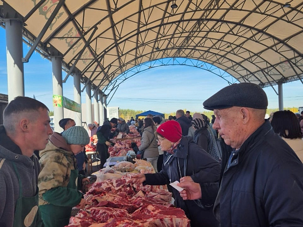 На традиционных сельхозярмарках в Набережных Челнах реализовали продукцию на 31 млн рублей