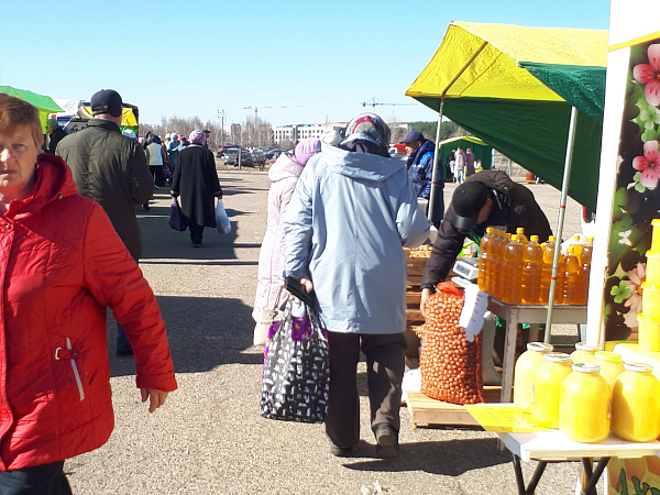 Свыше 49 тонн сельскохозяйственной продукции завезли в Набережные Челны на ярмарки выходного дня